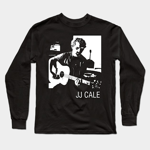 JJ Cale Long Sleeve T-Shirt by GreenRabbit